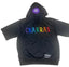 The Selflextion Short Sleeve Chakra Hoodie
