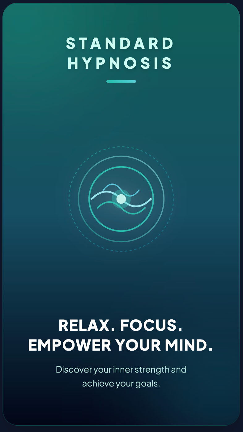 Standard Hypnosis Session