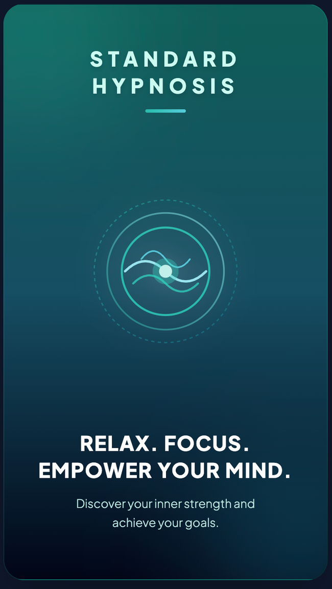 Standard Hypnosis Session Hover Image